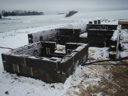 Spodní stavba RD Vranovská Ves 11/25